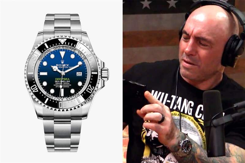 他的觀點可能會引起爭議,但喬·羅根 (Joe Rogan) 的手表選擇可能是正確的-復(fù)刻表