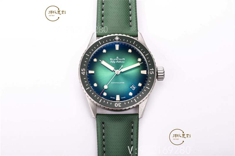 GF廠寶珀五十噚極光綠鋼款復(fù)刻表做工對比評測-復(fù)刻表