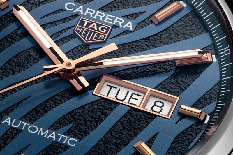 一反傳統(tǒng)的虎年泰格豪雅TAG Heuer推出Carrera虎年限量版腕表-復刻表