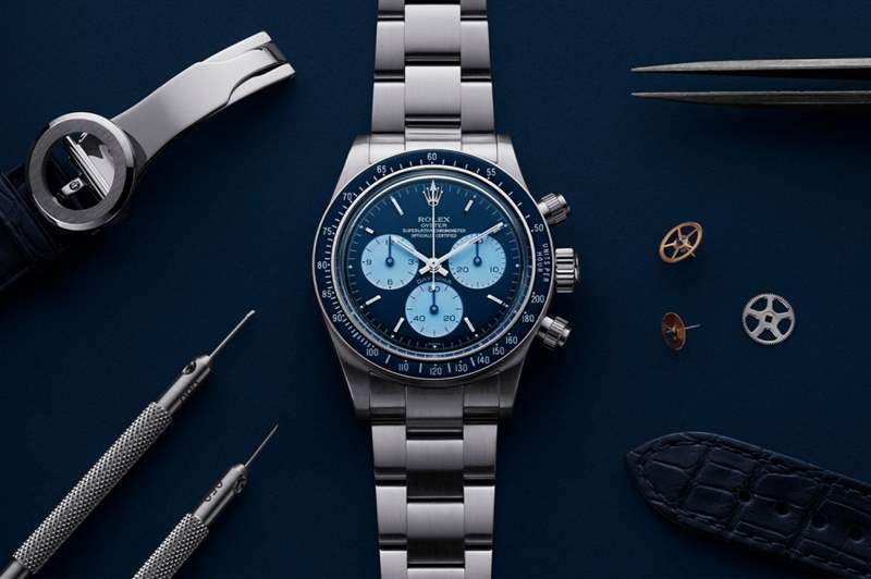 超型客制勞力士|多重藍調Daytona迪通拿-復刻表