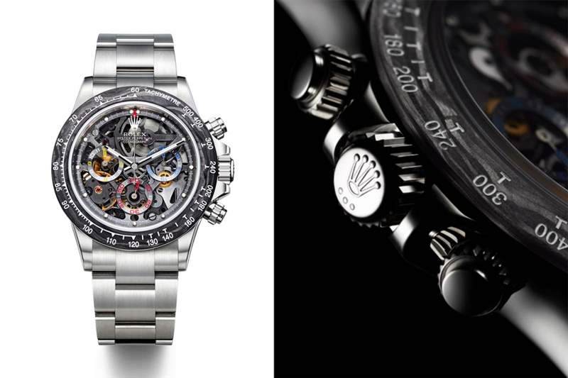 超型客制勞力士鏤空Daytona迪通拿你見(jiàn)過(guò)沒(méi)-復(fù)刻表