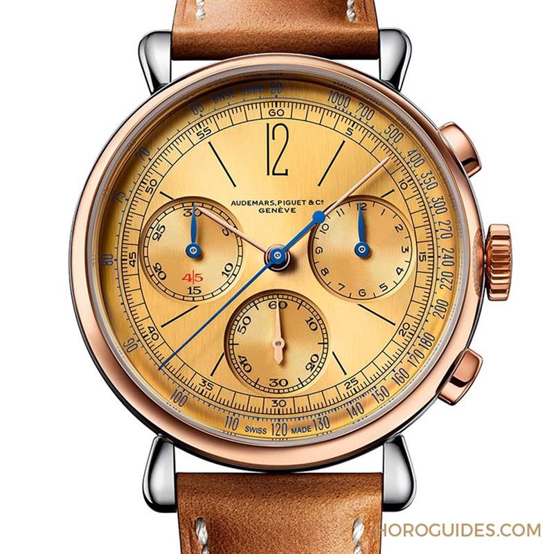 AUDEMARS PIGUET - 古董時(shí)計(jì)的進(jìn)化版｜愛彼[Re]master01自動(dòng)上鏈計(jì)時(shí)碼表