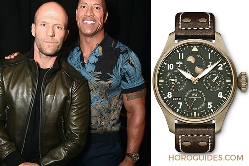 【名人表盒】巨石強森戴IWC出席Netflix《紅色通緝令Red Notice》首映-復(fù)刻表