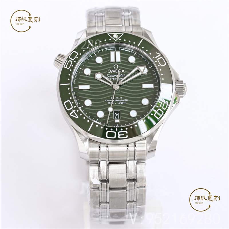OR廠(chǎng)歐米茄海馬300綠盤(pán)復(fù)刻表新品上市,做工值得入手嗎-復(fù)刻表