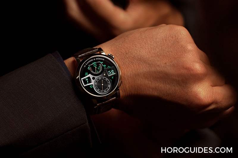 半透明表盤夜光顯示更清晰!朗格Zeitwerk Honeygold Lumen專賣店限量款-復(fù)刻表