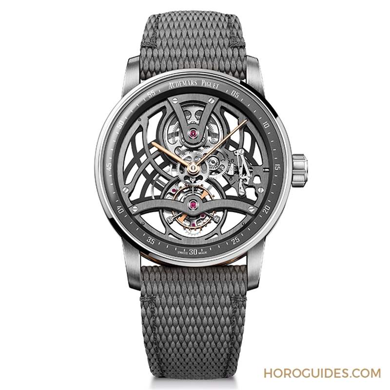 大復(fù)雜之作|愛彼皇家橡樹鈦金屬超問表、Code 11.59系列鏤空陀飛輪-復(fù)刻表