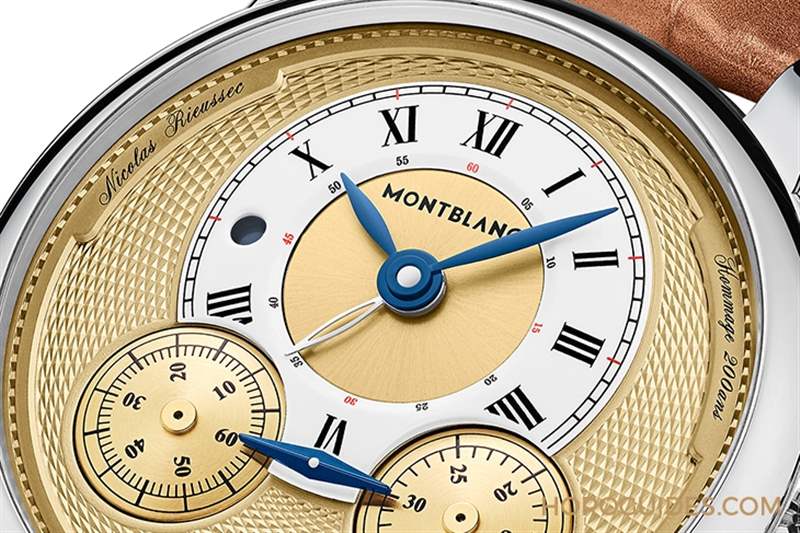 「時間書寫器」200周年紀念|萬寶龍明星傳承系列Nicolas Rieussec計時腕表-復刻表