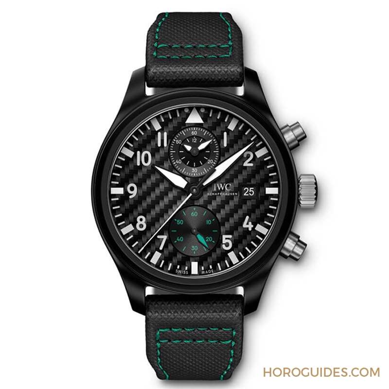 賽車同款材質!IWC飛行員計時腕表「AMG」特別版-復刻表
