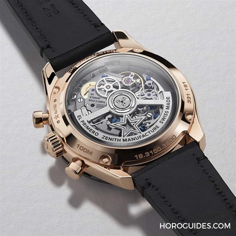 金色優(yōu)雅運(yùn)動(dòng)風(fēng)|ZENITH Chronomaster Sport系列新添玫瑰金款式-復(fù)刻表