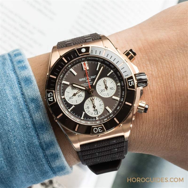 硬漢的重裝時尚|BREITLING Super Chronomat超級機械計時碼表-復刻表