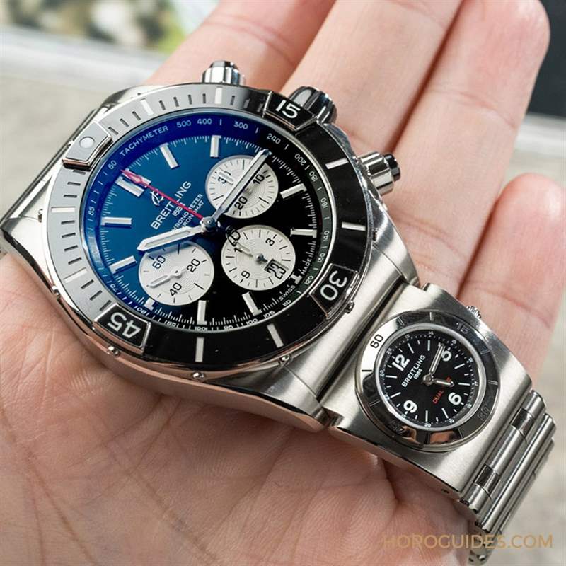 硬漢的重裝時尚|BREITLING Super Chronomat超級機械計時碼表-復刻表