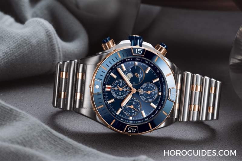 硬漢的重裝時尚|BREITLING Super Chronomat超級機械計時碼表-復刻表