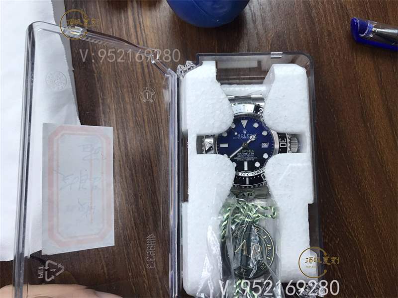 AR廠勞力士漸變藍鬼王v2版腕表復刻做工怎么樣對比n廠漸變鬼王-復刻表