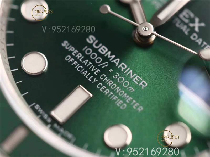 N廠勞力士綠水鬼v10版復刻表對比正品和ar廠水鬼怎么樣-復刻表