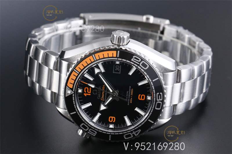 VS廠歐米茄海馬四分之一橙對比正品復(fù)刻做工會一眼假嗎-復(fù)刻表
