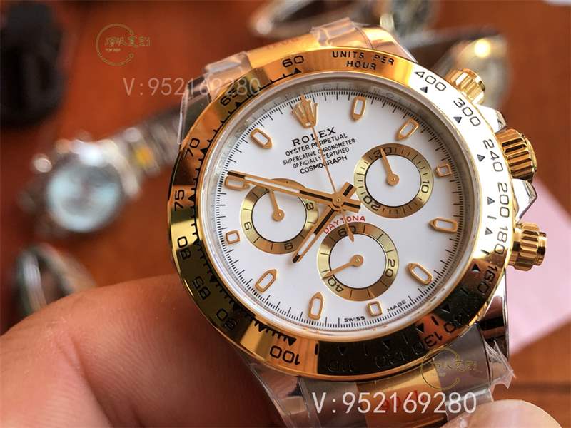 N廠復刻勞力士迪通拿間金白盤m116503腕表做工怎么樣,內(nèi)附實拍圖-復刻表