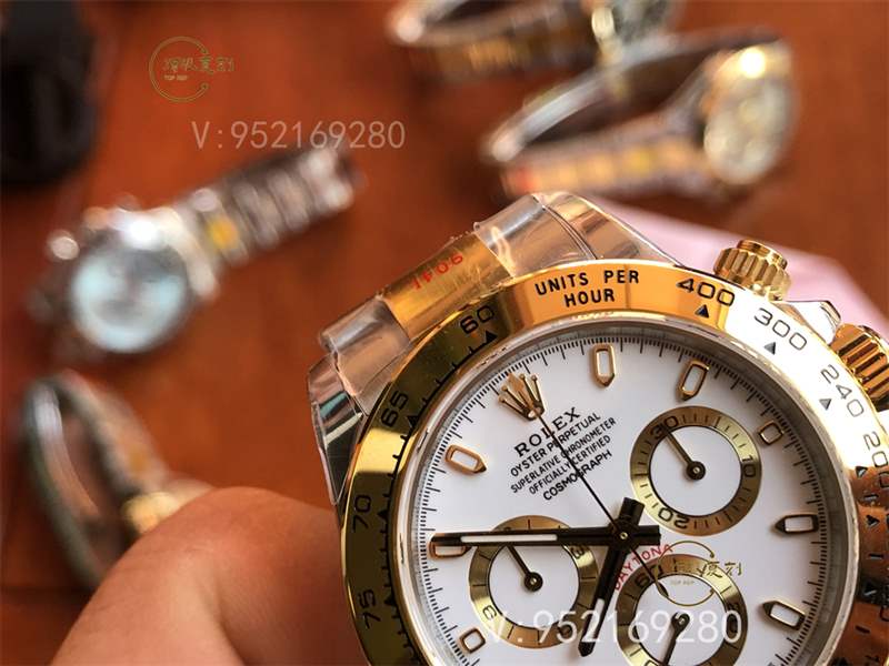 N廠復刻勞力士迪通拿間金白盤m116503腕表做工怎么樣,內(nèi)附實拍圖-復刻表