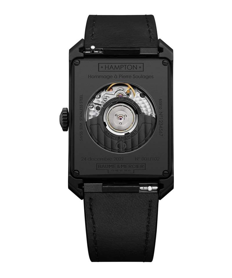 重現藝術家的創作手筆!名士表「向皮埃爾?蘇拉吉致敬」限量表-復刻表