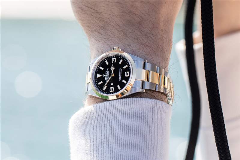 手腕上的一周:雙色勞力士探險(xiǎn)家腕表 124273-復(fù)刻表
