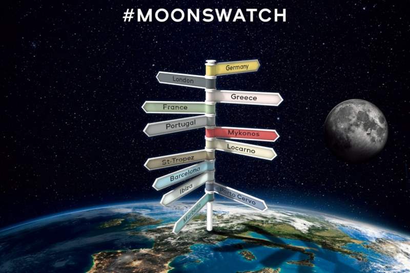 11顆移動的行星! Swatch MoonSwatch的歐洲夏季巡演 11顆移動的行星!Swatch MoonSwatch的歐洲夏季巡演-復刻表