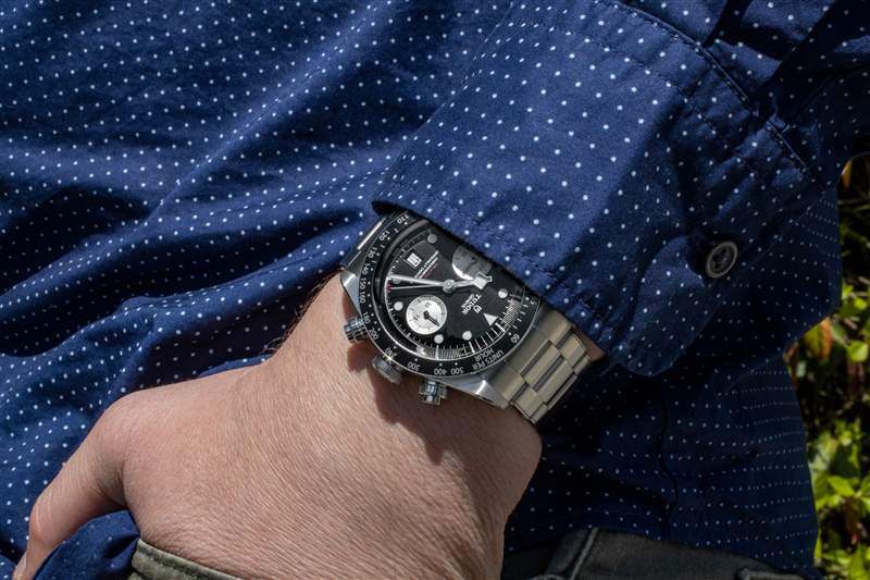 動手實踐:帝舵黑灣計時腕表大踏步前進-復刻表