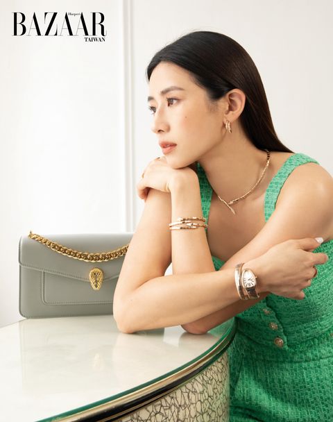 趙岱新化身serpenti女神展演百變時尚風格