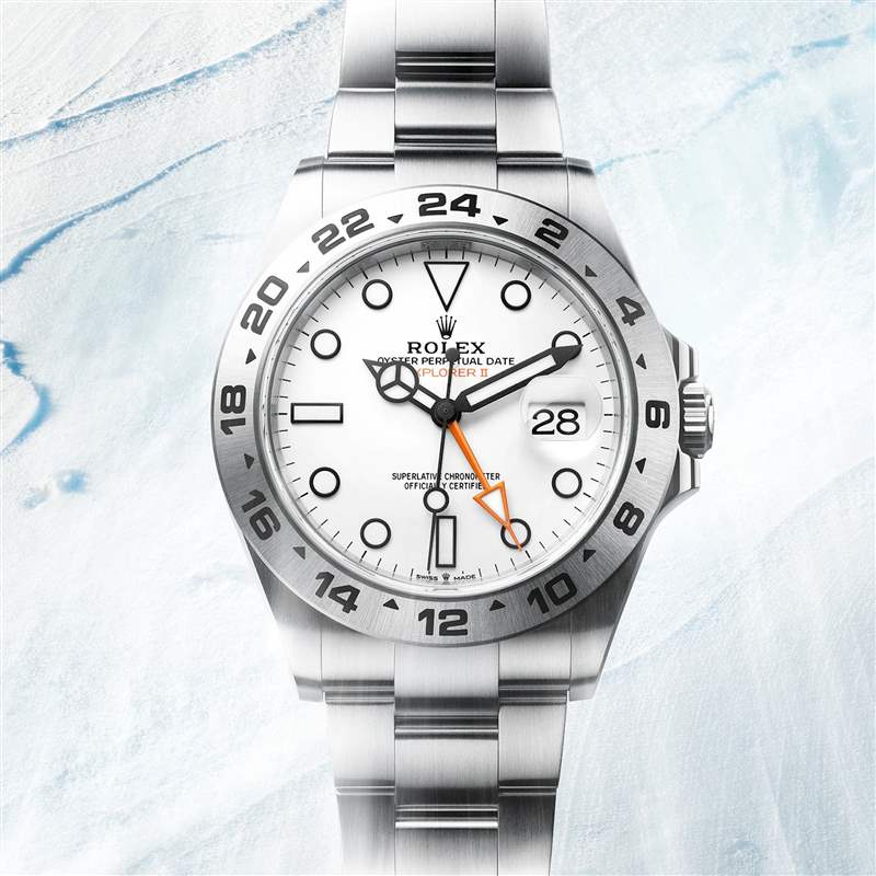 Explorer II 新款226570(Source:Rolex) Rolex Explorer II|探二新舊款216570、226570最新價格行情差異-復(fù)刻表