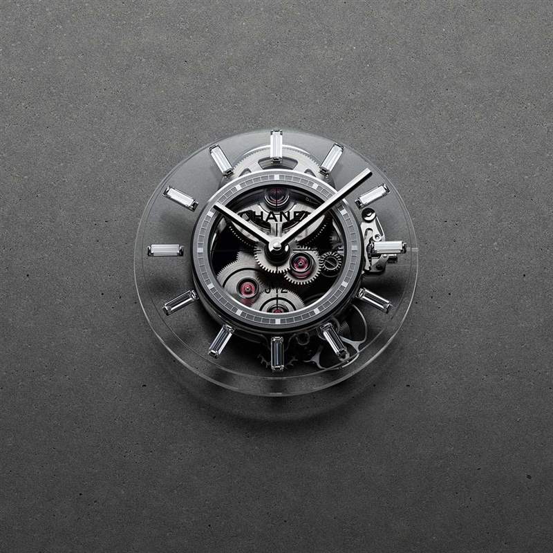 限量12枚!香奈兒J12 X個性鏤空機械手表H6249-復(fù)刻表