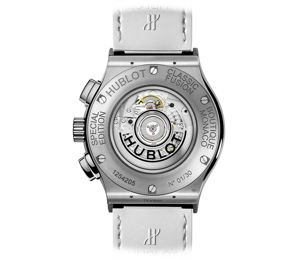 宇舶表經(jīng)典融合航空計(jì)時摩納哥表背