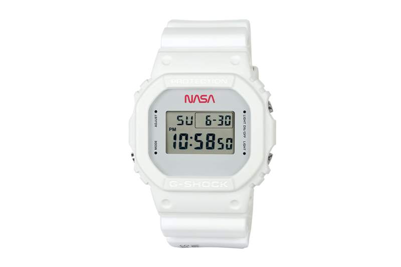 卡西歐G-Shock DW5600 NASA限量版-復(fù)刻表