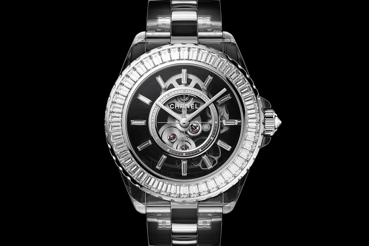 限量12枚!香奈兒J12 X個性鏤空機械手表H6249-復(fù)刻表