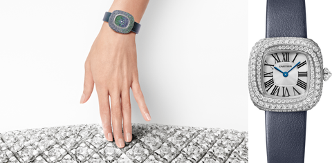 la panthère美洲豹系列，或者創新coussin de cartier表款系列，卡地亞從未停下在超越經典的可能