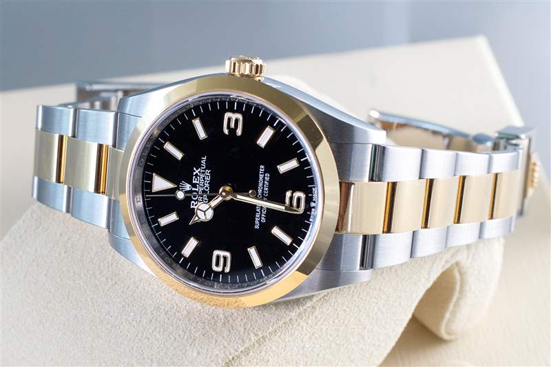 手腕上的一周:雙色勞力士探險(xiǎn)家腕表 124273-復(fù)刻表