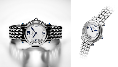 不只閃耀，蕭邦以happy sport系列表款頌揚女性無拘自主的躍動樣貌