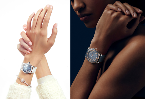 不只閃耀，蕭邦以happy sport系列表款頌揚女性無拘自主的躍動樣貌