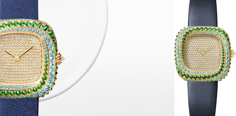 la panthère美洲豹系列，或者創新coussin de cartier表款系列，卡地亞從未停下在超越經典的可能