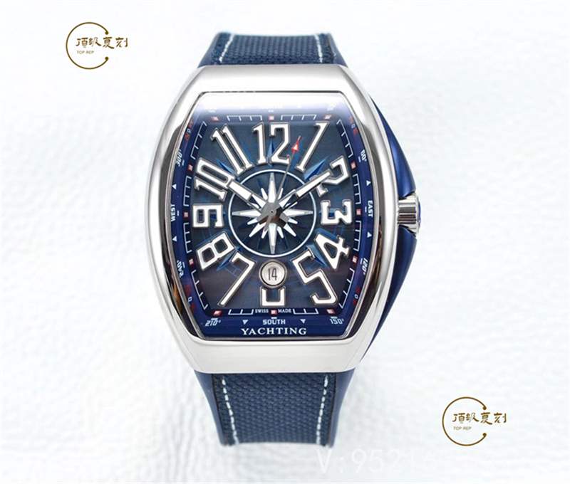 ZF廠法蘭克穆勒(法穆蘭)V45藍(lán)色游艇復(fù)刻做工怎么樣-復(fù)刻表