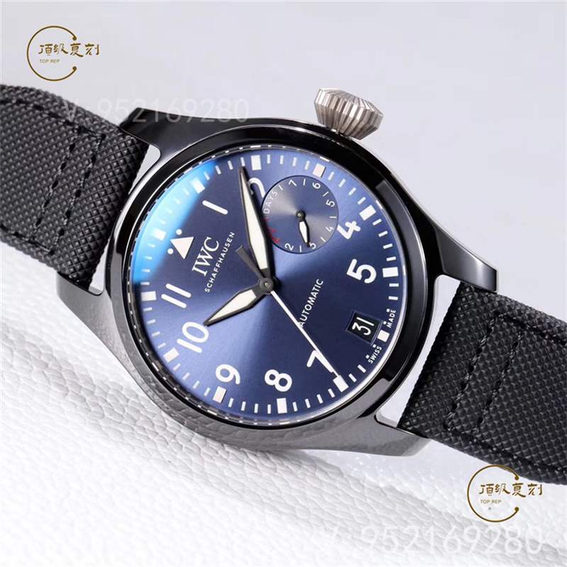 ZF廠萬(wàn)國(guó)大飛-ZF廠萬(wàn)國(guó)大飛行員IW502003藍(lán)盤陶瓷復(fù)刻做工怎么樣-復(fù)刻表