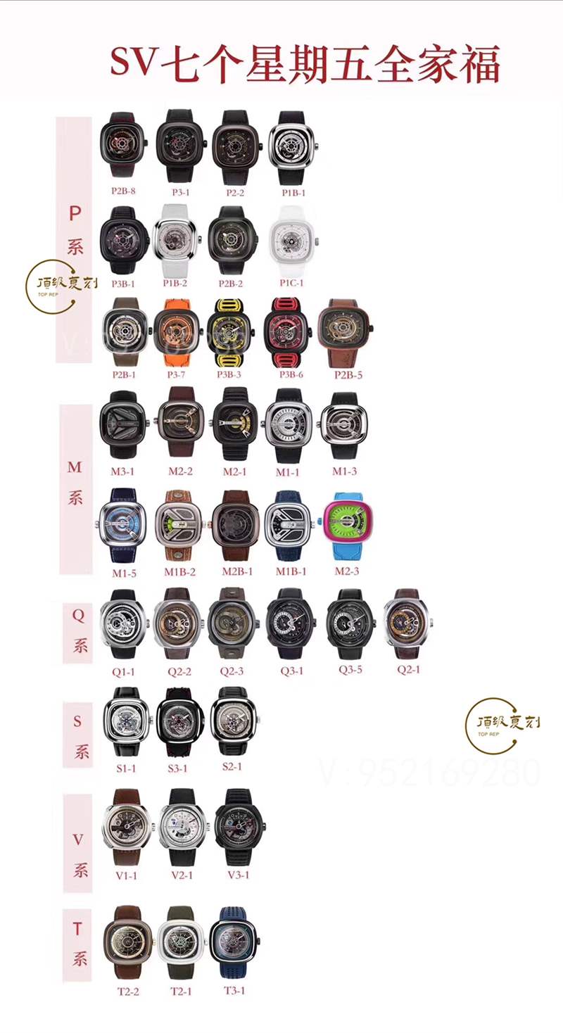 SV廠SevenFriday七個星期五復(fù)刻做工怎么樣,大塊頭代表作-復(fù)刻表