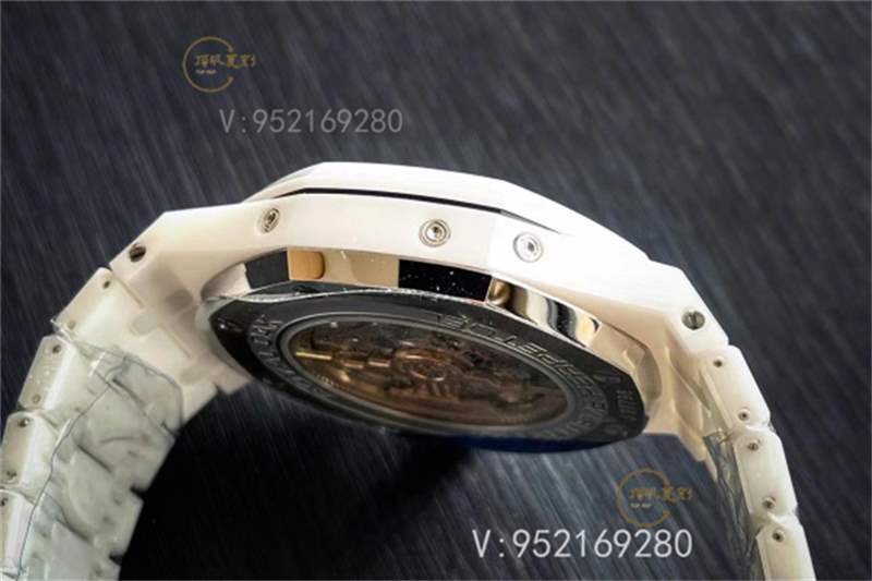 APS廠AP愛(ài)彼萬(wàn)年歷白陶瓷AP26579計(jì)時(shí)表復(fù)刻做工怎么樣-復(fù)刻表