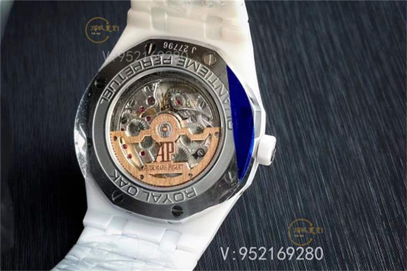 APS廠AP愛(ài)彼萬(wàn)年歷白陶瓷AP26579計(jì)時(shí)表復(fù)刻做工怎么樣-復(fù)刻表