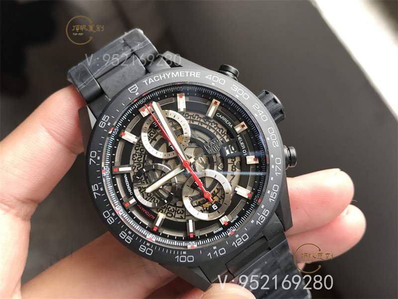 XF廠卡萊拉黑陶瓷-XF廠泰格豪雅卡萊拉黑騎士復刻表做工怎么樣-復刻表