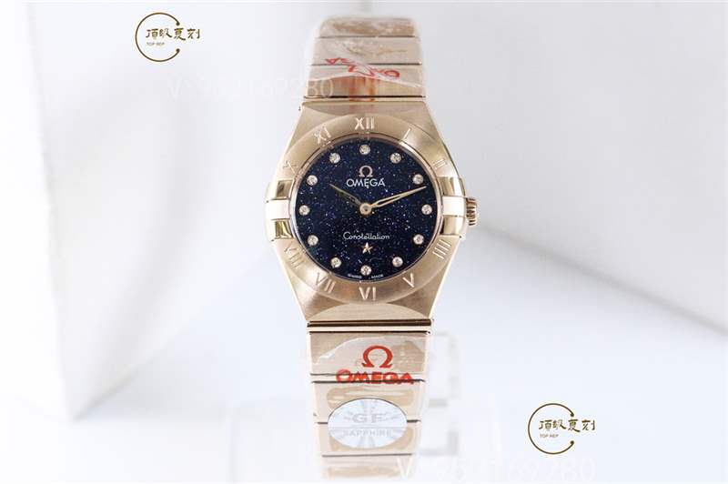 GF廠歐米茄25mm星座女士復刻手表做工怎么樣-石英機芯女表-復刻表