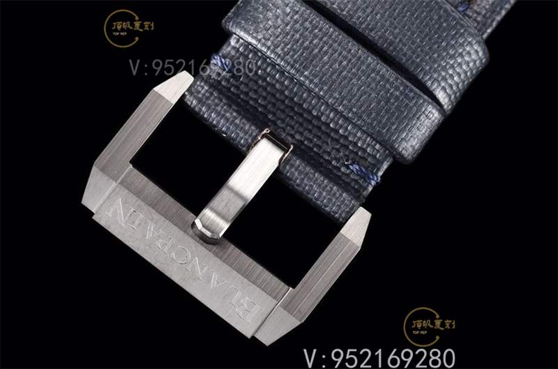 GF廠寶珀五十噚5000黑陶瓷藍盤復刻表做工怎么樣-復刻表