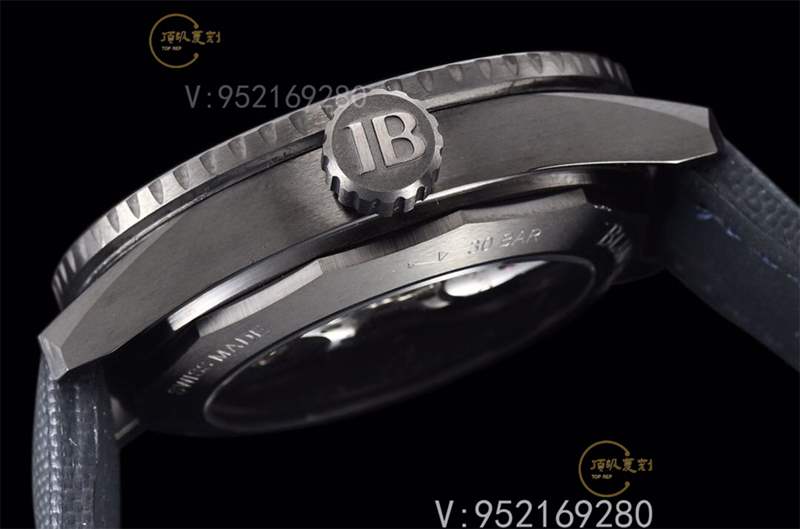 GF廠寶珀五十噚5000黑陶瓷藍盤復刻表做工怎么樣-復刻表