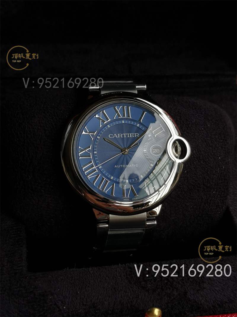 V6廠卡地亞藍氣球藍色盤對比af廠復(fù)刻表孰強孰弱-復(fù)刻表