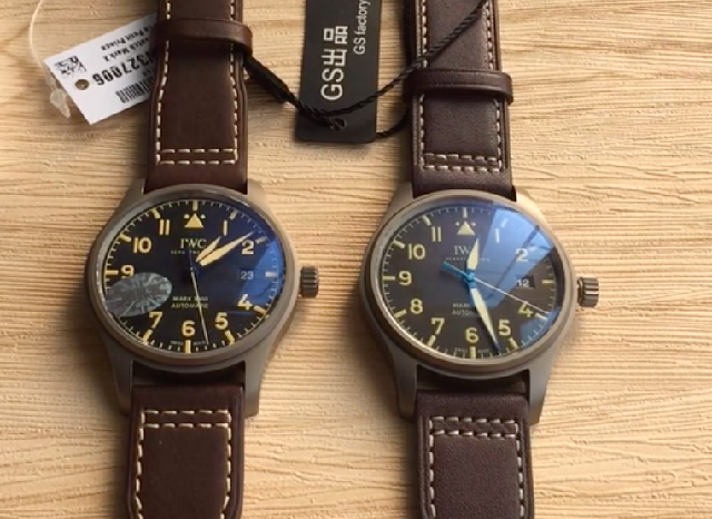 MKS廠萬國馬克十八鈦殼對比GS廠馬克十八復(fù)刻表怎么樣-復(fù)刻表