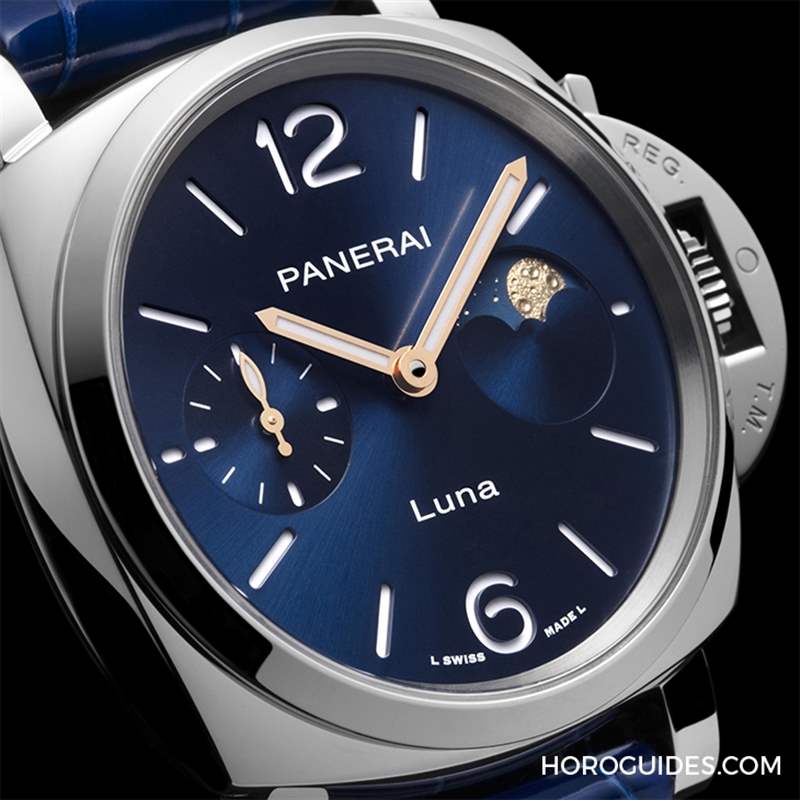 以月為名,Panerai Luminor Due系列首見月相顯示功能-復刻表