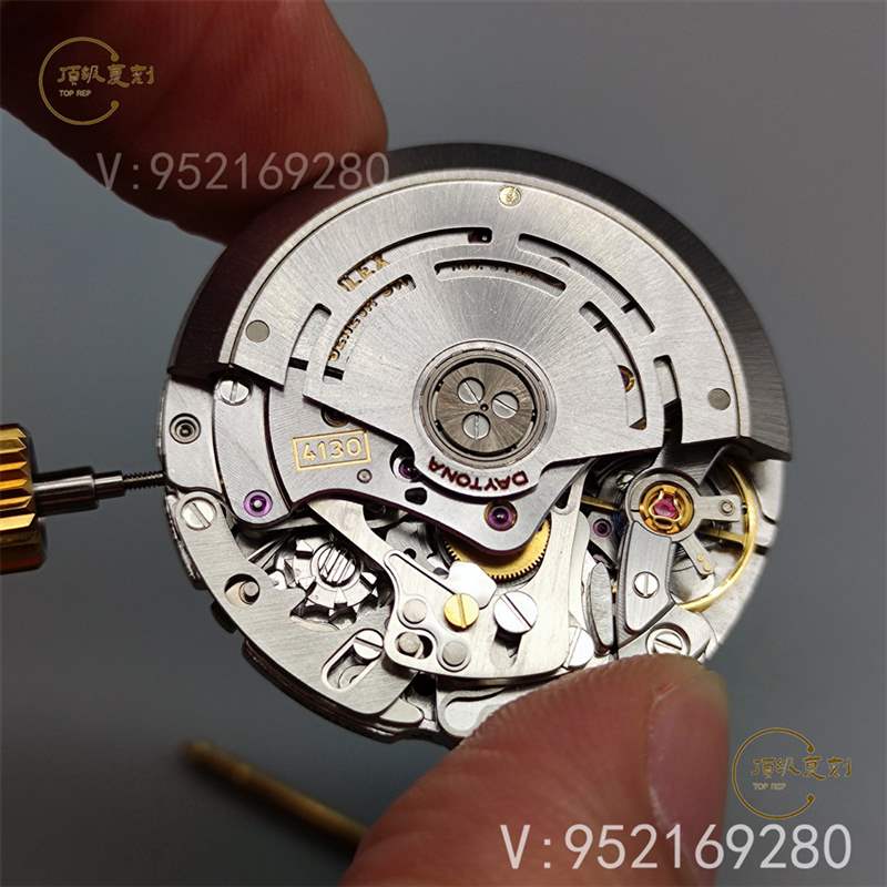 怎么能夠看出自己買的是N廠迪通拿復刻表4130機芯版本-復刻表