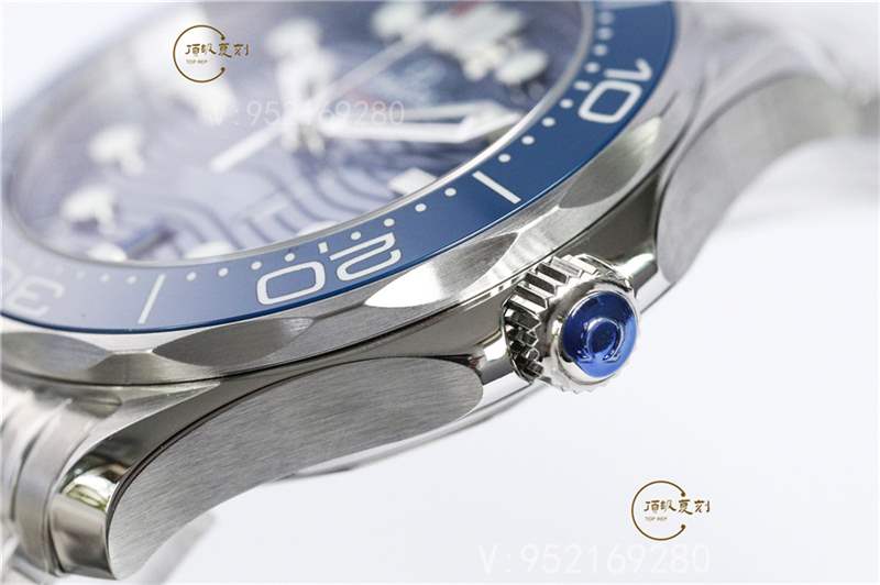VS廠復刻藍盤海馬300腕表市場天花板級別做工-復刻表